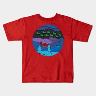 Christmas Cutout Kids T-Shirt